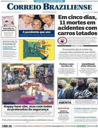Capa do jornal Correio Braziliense 12/09/2021