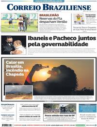 Capa do jornal Correio Braziliense 13/09/2021