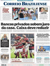 Capa do jornal Correio Braziliense 16/09/2021