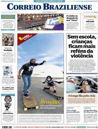 Capa do jornal Correio Braziliense 18/04/2021