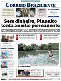 Capa do jornal Correio Braziliense 23/11/2021