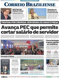 Capa do jornal Correio Braziliense 24/09/2021