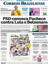 Capa do jornal Correio Braziliense 24/10/2021
