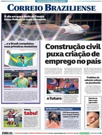 Capa do jornal Correio Braziliense 26/07/2021