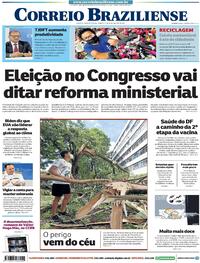 Capa do jornal Correio Braziliense 28/01/2021