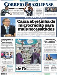 Capa do jornal Correio Braziliense 28/09/2021