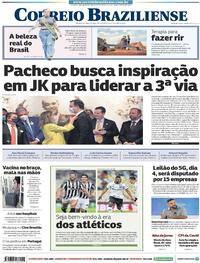 Capa do jornal Correio Braziliense 28/10/2021