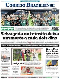Capa do jornal Correio Braziliense 28/11/2021