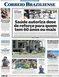 Capa do jornal Correio Braziliense 29/09/2021