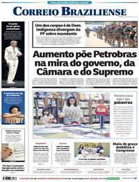 Capa do jornal Correio Braziliense 18/06/2022