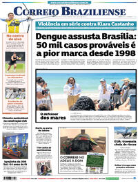 Capa do jornal Correio Braziliense 27/06/2022