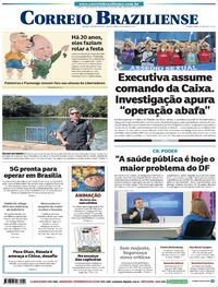 Capa do jornal Correio Braziliense 30/06/2022