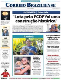 Capa do jornal Correio Braziliense 01/10/2023