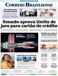 Capa do jornal Correio Braziliense 03/10/2023