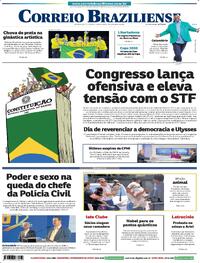 Capa do jornal Correio Braziliense 05/10/2023