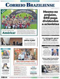 Capa do jornal Correio Braziliense 05/11/2023