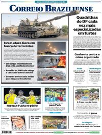 Capa do jornal Correio Braziliense 09/10/2023