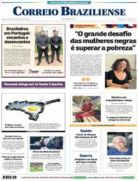 Capa do jornal Correio Braziliense 12/11/2023