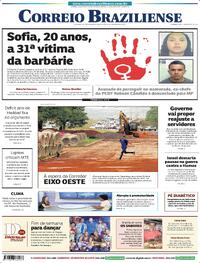 Capa do jornal Correio Braziliense 17/11/2023