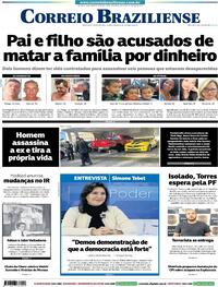 Capa do jornal Correio Braziliense 18/01/2023