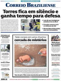 Capa do jornal Correio Braziliense 19/01/2023