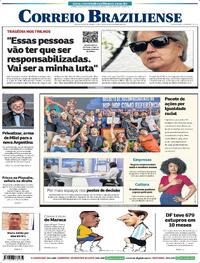Capa do jornal Correio Braziliense 21/11/2023
