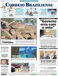 Capa do jornal Correio Braziliense 27/11/2023