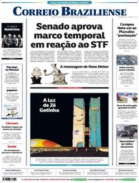 Capa do jornal Correio Braziliense 28/09/2023