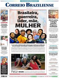 Capa do jornal Correio Braziliense 03/03/2024