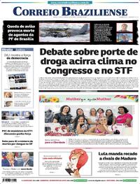 Capa do jornal Correio Braziliense 07/03/2024