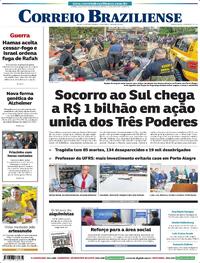 Capa do jornal Correio Braziliense 07/05/2024
