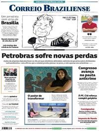 Capa do jornal Correio Braziliense 12/03/2024