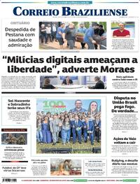 Capa do jornal Correio Braziliense 13/03/2024