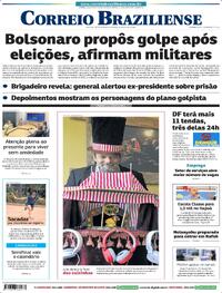 Capa do jornal Correio Braziliense 16/03/2024
