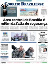 Capa do jornal Correio Braziliense 18/03/2024