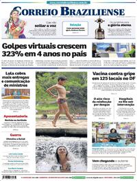Capa do jornal Correio Braziliense 19/03/2024