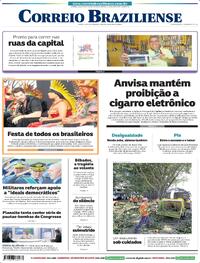 Capa do jornal Correio Braziliense 20/04/2024