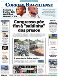 Capa do jornal Correio Braziliense 21/03/2024