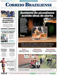 Capa do jornal Correio Braziliense 25/02/2024