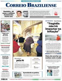 Capa do jornal Correio Braziliense 26/05/2024