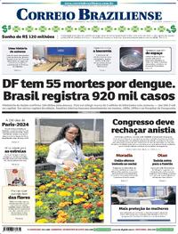 Capa do jornal Correio Braziliense 27/02/2024