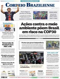 Capa do jornal Correio Braziliense 01/06/2025