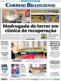 Capa do jornal Correio Braziliense 01/09/2025