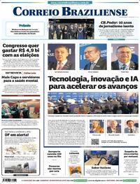 Capa do jornal Correio Braziliense 01/10/2025