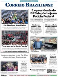 Capa do jornal Correio Braziliense 01/12/2025