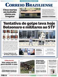 Capa do jornal Correio Braziliense 02/09/2025