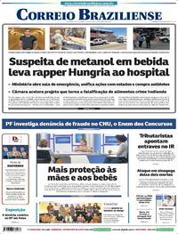 Capa do jornal Correio Braziliense 03/10/2025