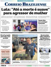 Capa do jornal Correio Braziliense 03/12/2025