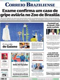Capa do jornal Correio Braziliense 04/06/2025