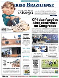 Capa do jornal Correio Braziliense 04/11/2025